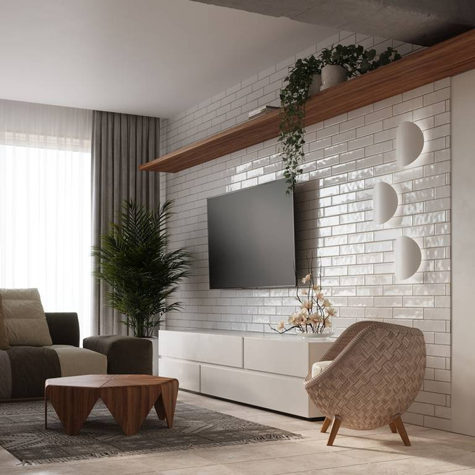 Vägglampa SENSES vit +2x LED-lampa G9 4000K Kall 4,5W 530lm