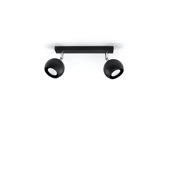 Taklampa OCULARE 2 svart