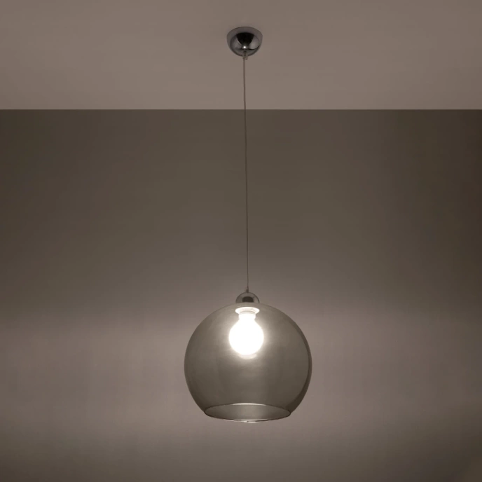 Pendel lampa BALL grafit