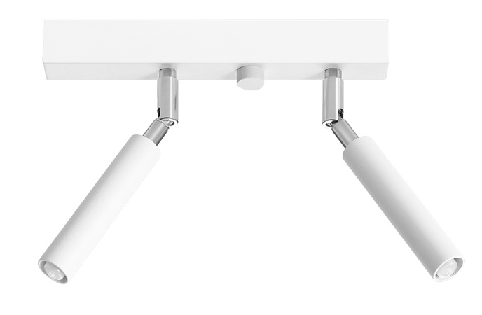 Plafond EYETECH 2 vit + 2x LED-lampa G9 3000K varm 4,5W 510lm