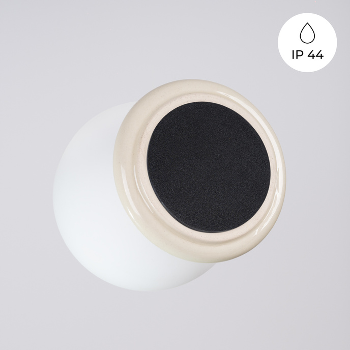 Vägglampa ZORI beige IP44