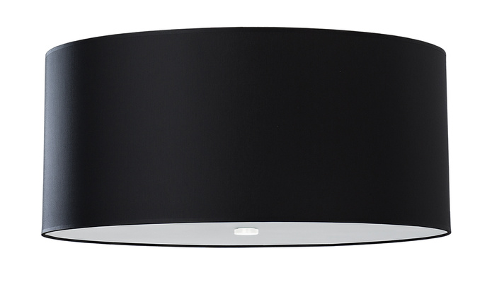 Plafond OTTO 60 svart + 5x LED-lampa E27 3000K varm 7,5W 620lm