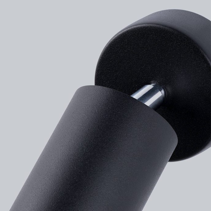 Vägglampa LEMMI 1 svart + 1x LED-lampa GU-10 3000K varm 7W 510lm