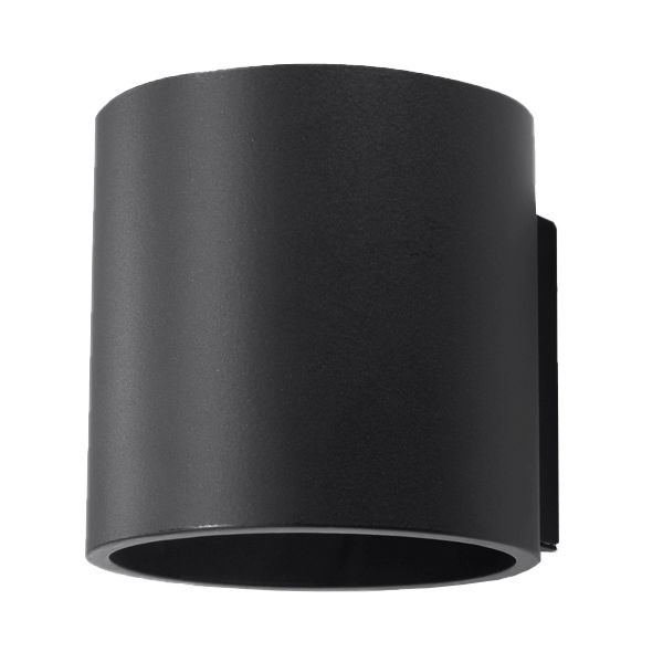 Vägglampa ORBIS svart + 1x LED-lampa G9 3000K varm 4,5W 510lm