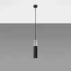 Pendel lampa BORGIO 1 svart