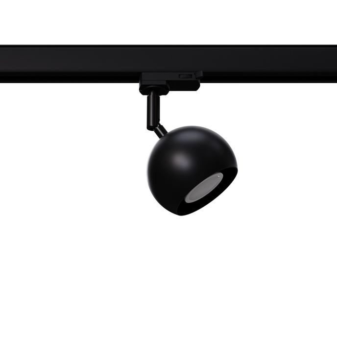 Vägglampa OCULARE svart GU10 3000K 7W 510lm