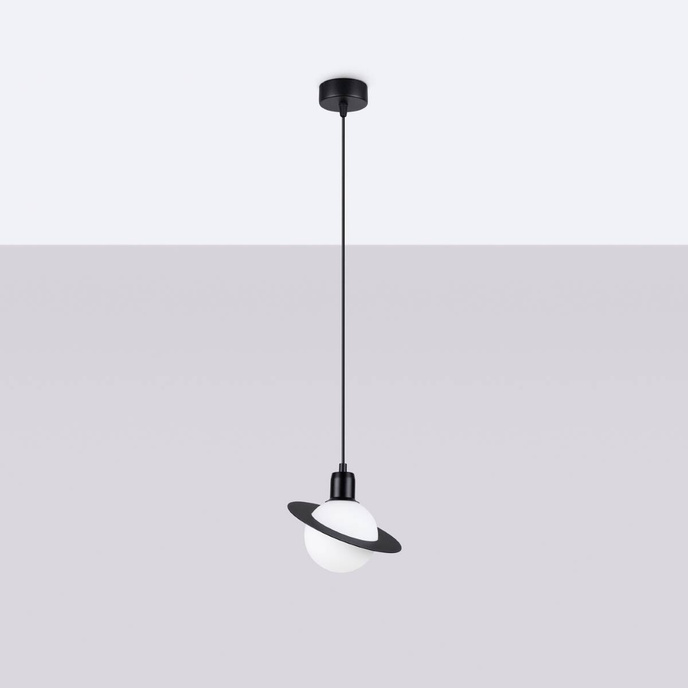 Pendellampa HYPERION 1 svart + 1x LED-glödlampa G9 3000K varm 4,5W 450lm