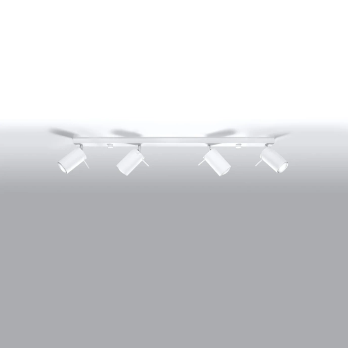 Taklampa RING 4L vit