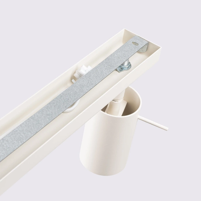 Taklampa RING 4L beige