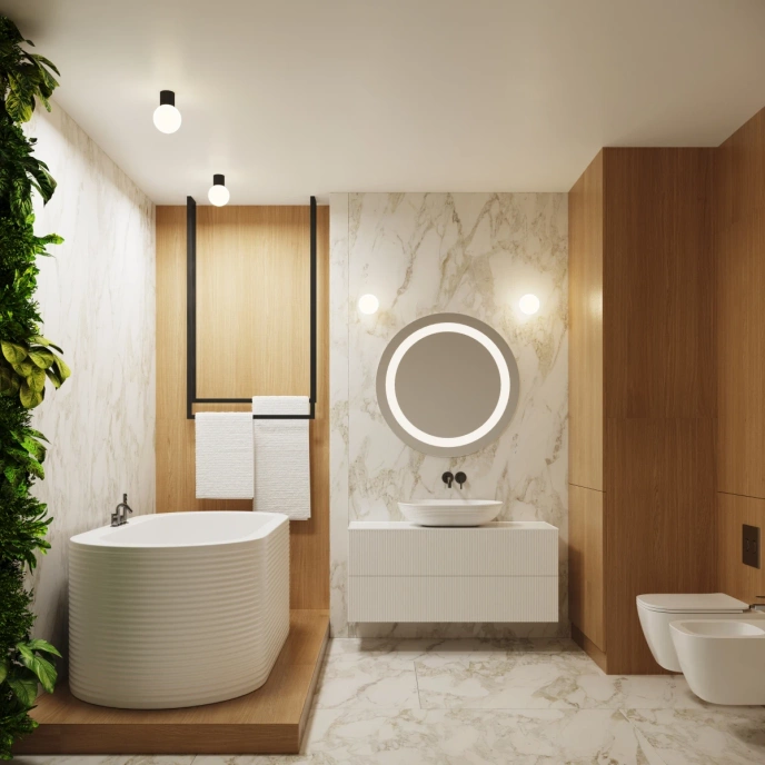 Vägglampa HALO svart IP44