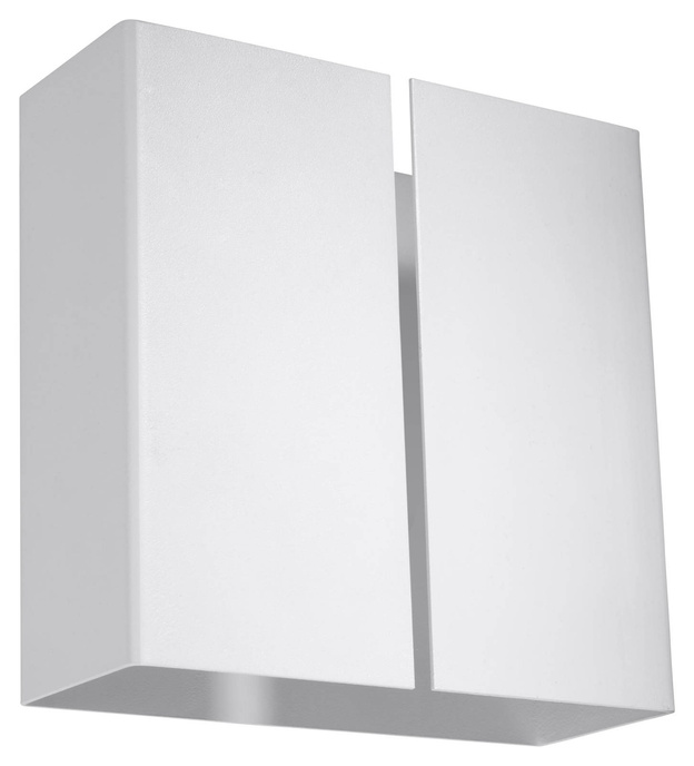 Vägglampa LINEA vit + 2x LED-lampa G9 4000K kall 4,5W 530lm