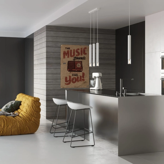 Pendel lampa WEZYR 2 vit