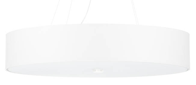 Ljuskrona SKALA 70 vit + 6x LED-lampa E27 4000K Kall 7,5W 650lm