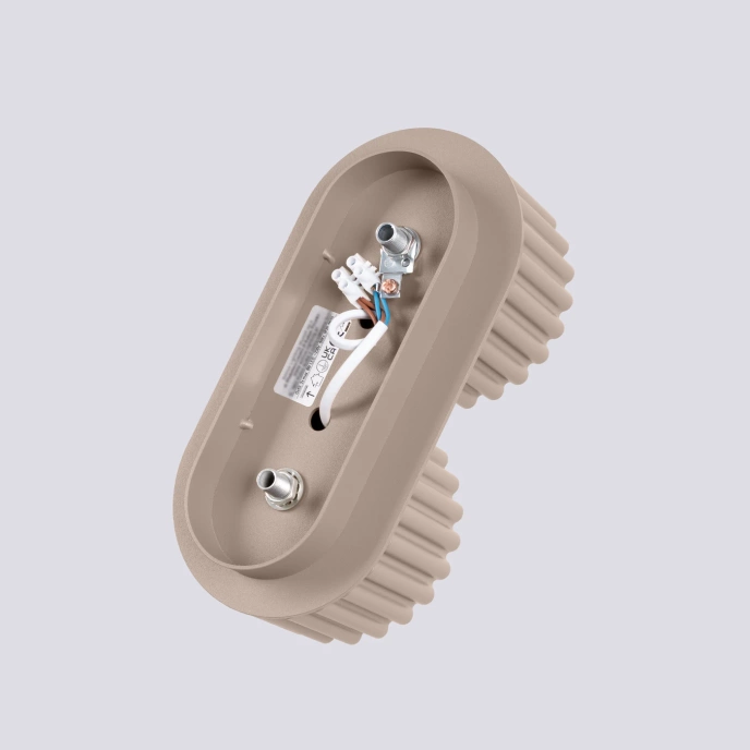 Taklampa AURA 2 taupe Gx53