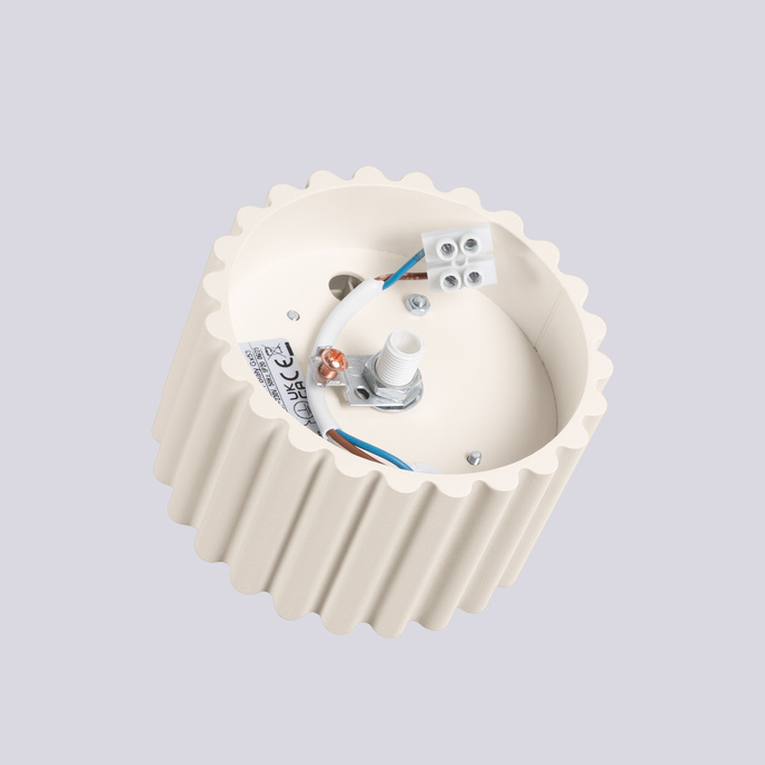 Taklampa AURA 1 beige Gx53