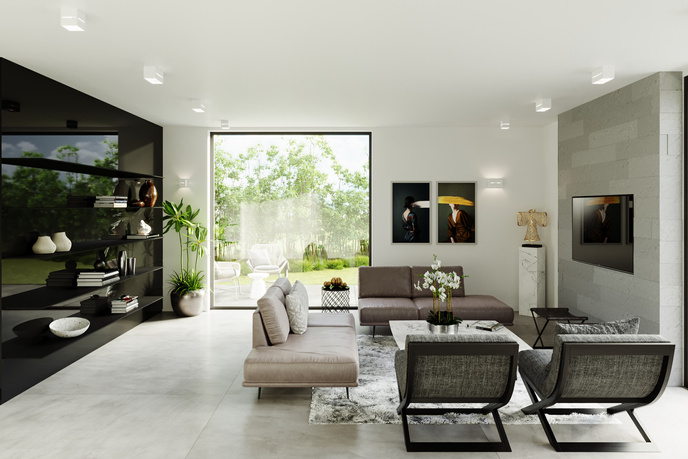 Vägglampa LOBO vit + 1x LED-glödlampa G9 3000K varm 4,5W 510lm