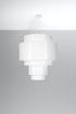 Ljuskrona REFLEXION 80 vit + 7x LED-lampa E27 3000K varm 7,5W 620lm