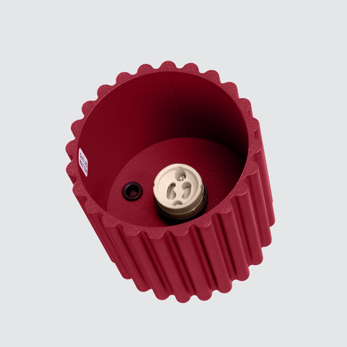 Taklampa AURA 1 burgundy GU10