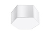 Plafond SUNDE 15 vit + 2x LED-lampa E27 3000K varm 7,5W 620lm