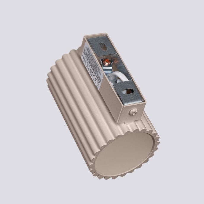 Vägglampa KARBON 10 taupe