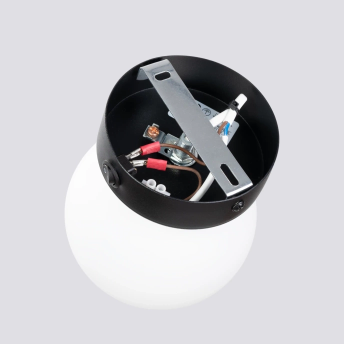 Vägglampa YOLI 1 svart