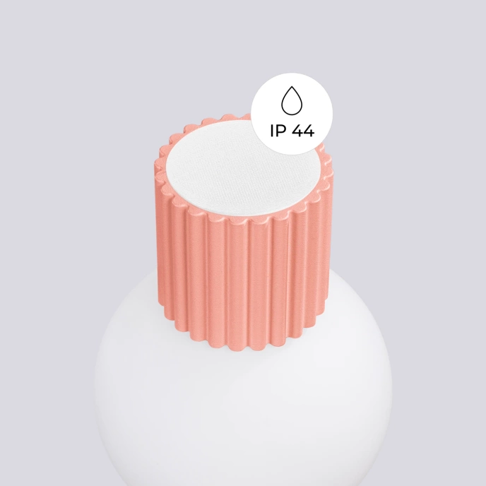 Vägglampa HALO peach IP44