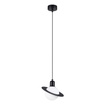 Pendellampa HYPERION 1 svart + 1x LED-lampa G9 4000K Cold 4,5W 460lm