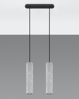 LUVO 2 taklampa + 2x GU-10 4000K kall 7W 630lm LED-lampa