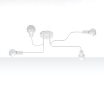 Ljuskrona HECTOR 4 Vit