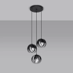 Pendel lampa TULOS 3P svart