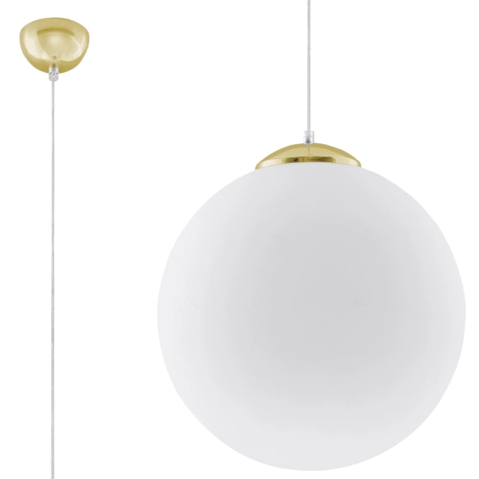 Pendel lampa UGO 40 gyllene