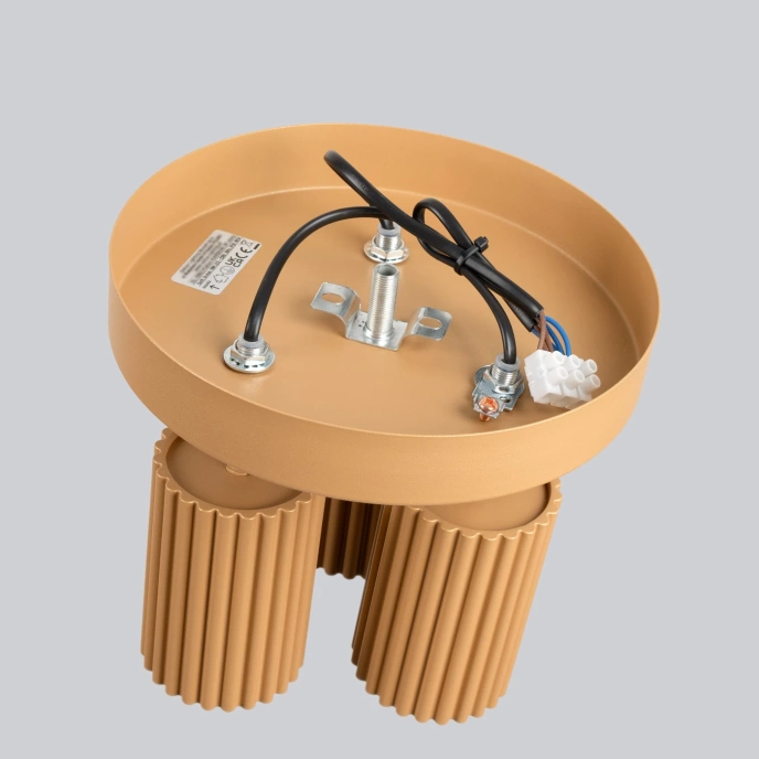 Plafond KARBON 3P guld