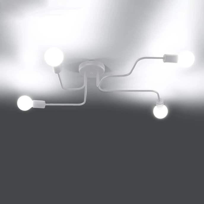 Ljuskrona VECTOR 4 vit