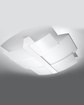 Plafond CELIA vit + 3x LED-lampa E27 4000K Kall 7,5W 650lm