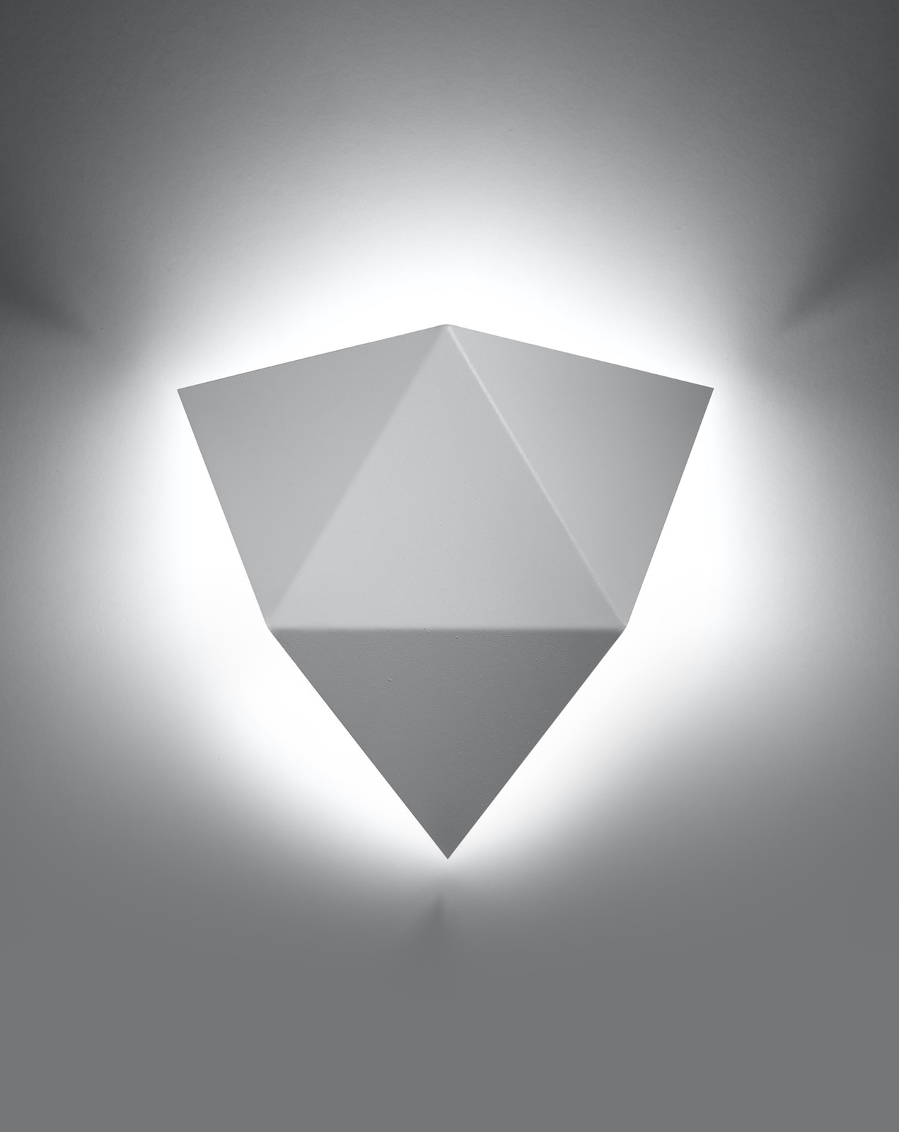 Vägglampa SOLIDO vit + 1x LED-lampa G9 4000K kall 4,5W 530lm