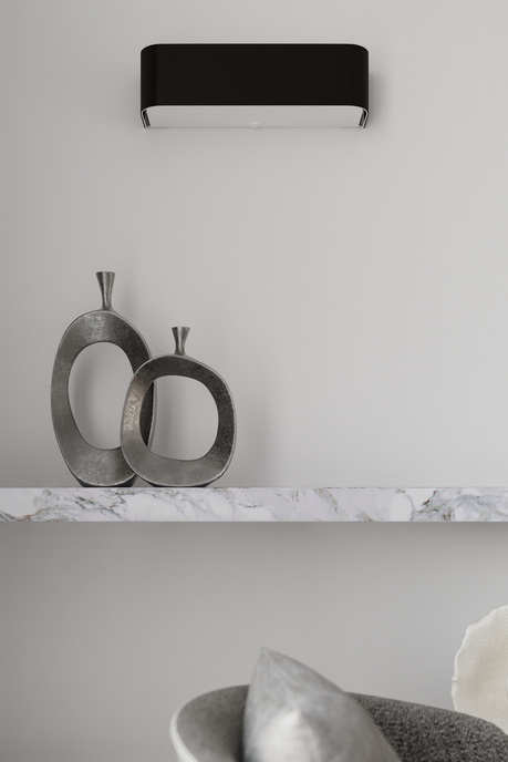 Ljuskrona LOKKO 55 svart + 5x LED-lampa E27 4000K Kall 7,5W 650lm