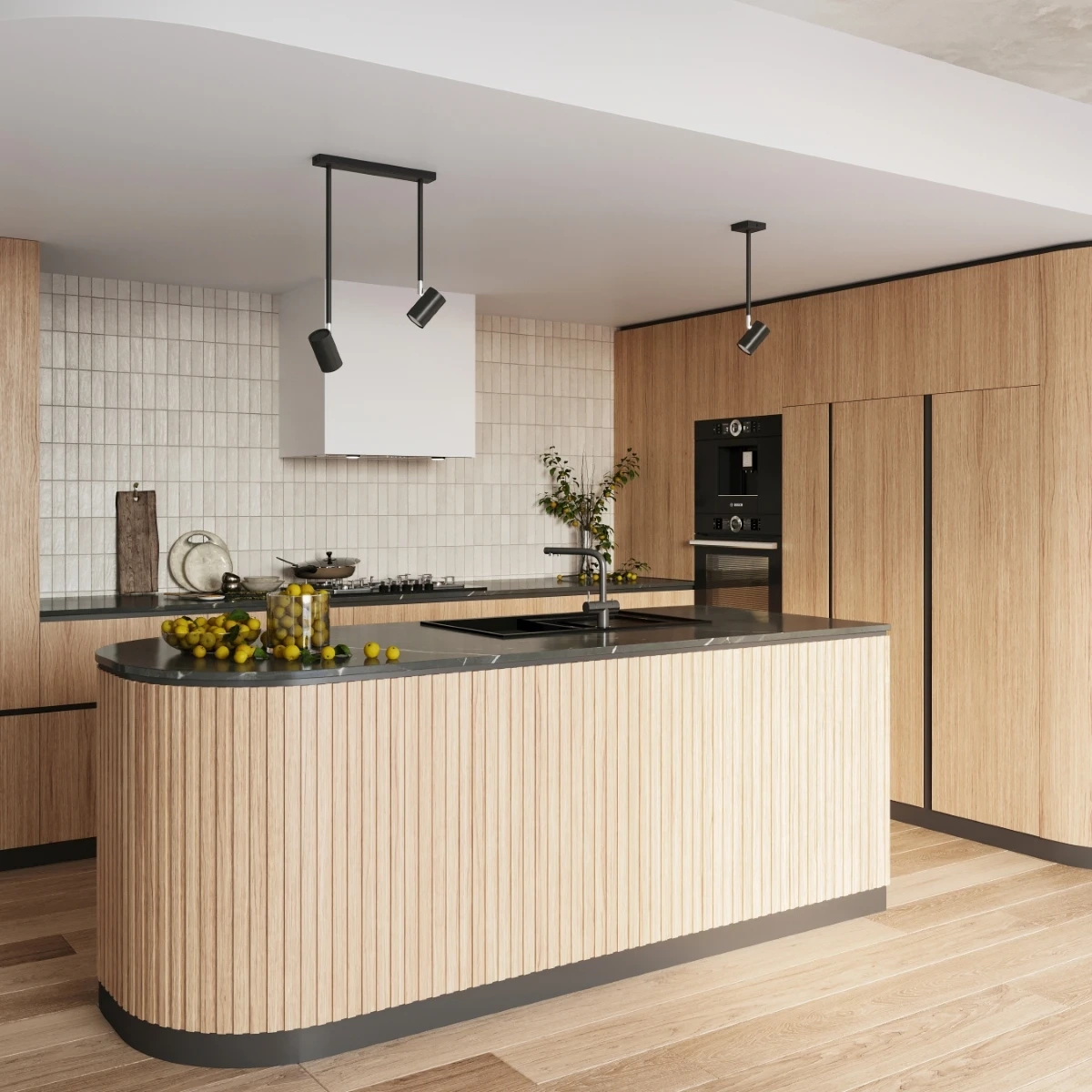 Plafond NORANO 2 svart