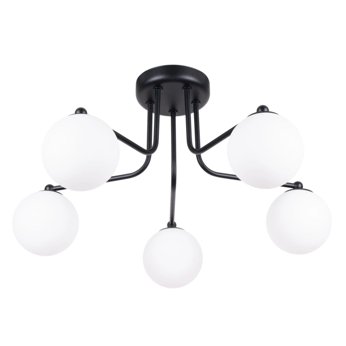 Ljuskrona ASTRAL 5 svart