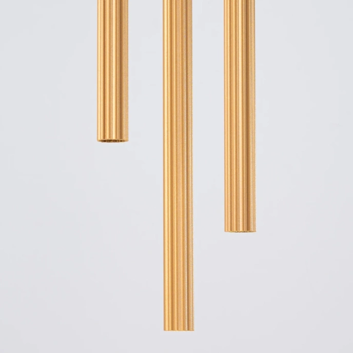 ARCHE 3P pendellampa i guld