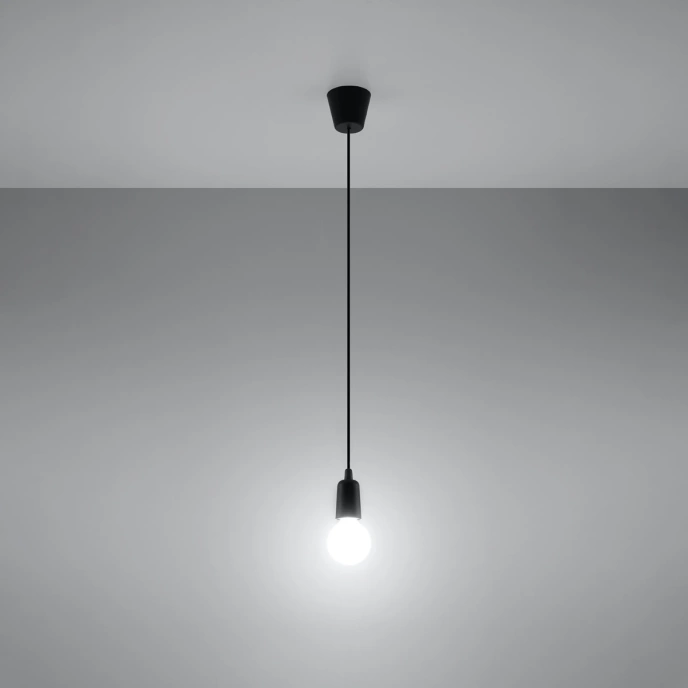 Pendel lampa DIEGO 1 svart