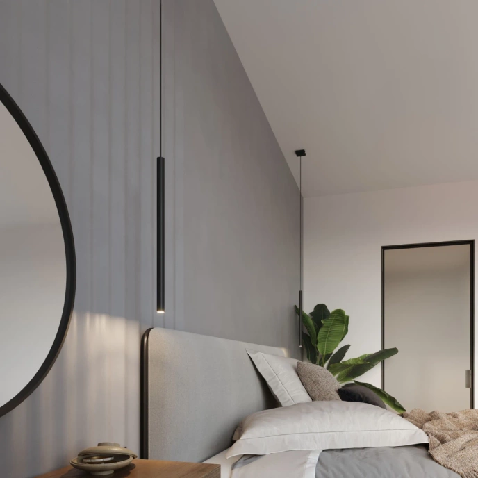 Pendel lampa PASTELO 1 svart