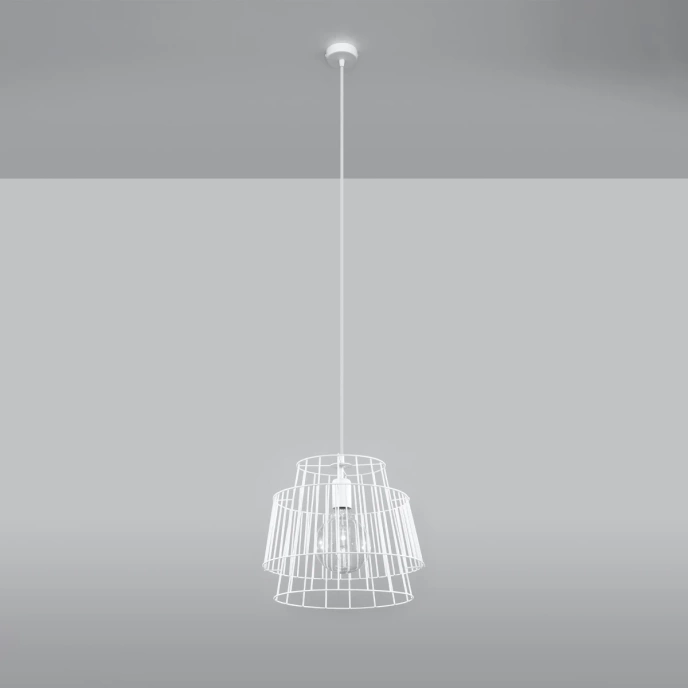 Pendel lampa GATE vit