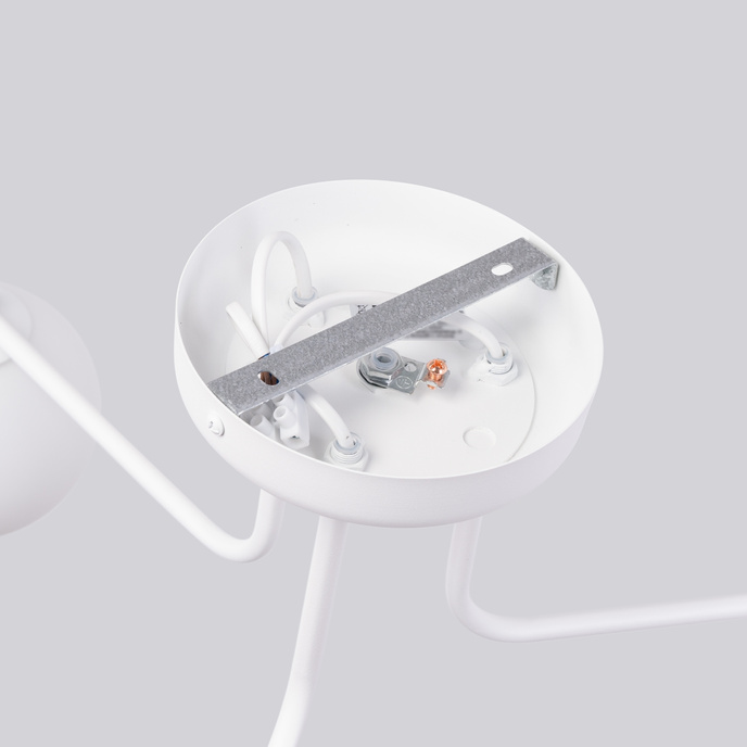 Ljuskrona ASTRAL 3 vit