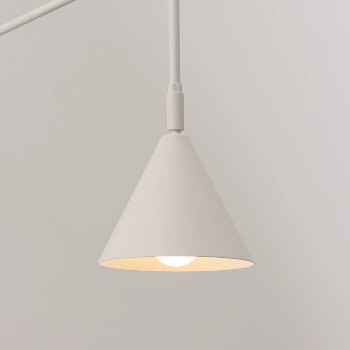 Vägglampa NOX beige
