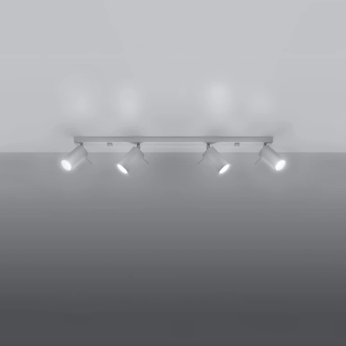 Taklampa RING 4L vit