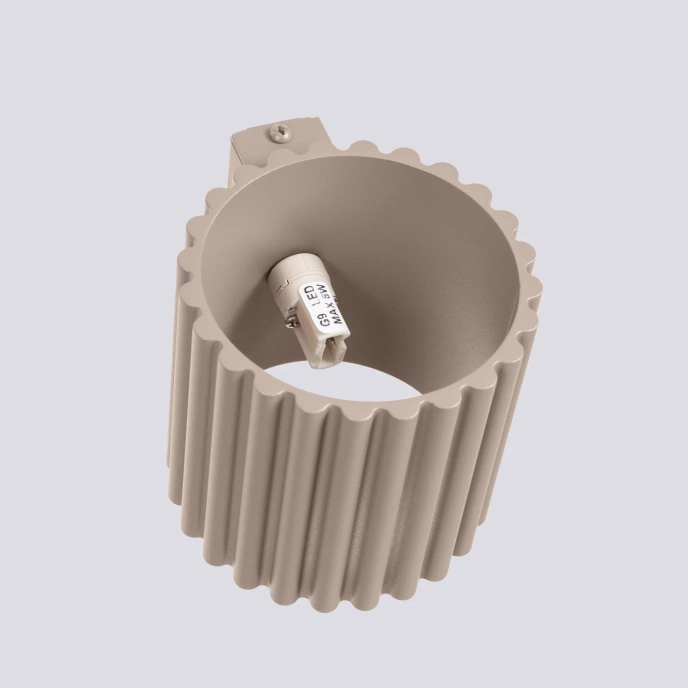 Vägglampa AURA taupe G9
