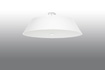 Plafond VEGA 70 vit + 5x LED-lampa E27 4000K kall 7,5W 650lm