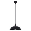 FRIKA taklampa svart + 1x LED-lampa E27 3000K varm 7,5W 620lm