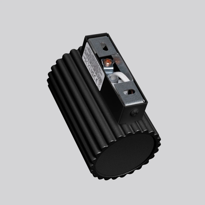 Vägglampa KARBON 10 svart