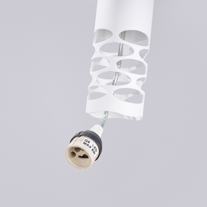 Vägglampa LIRO vit + 1X LED-lampa GU-10 4000K kall 7W 530lm